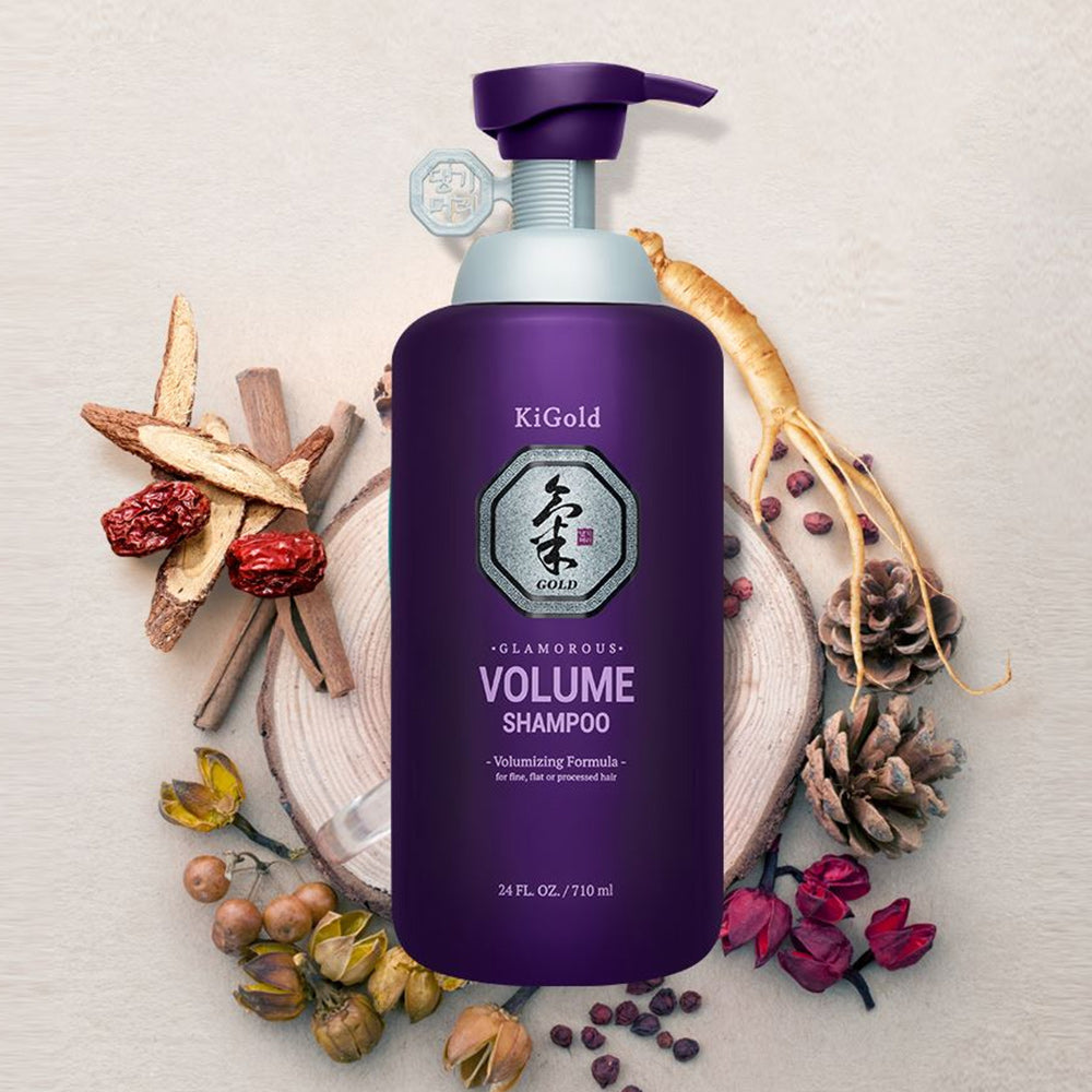Ki Gold Glamorous Volume Keratin Hair Set 710ml + 710ml