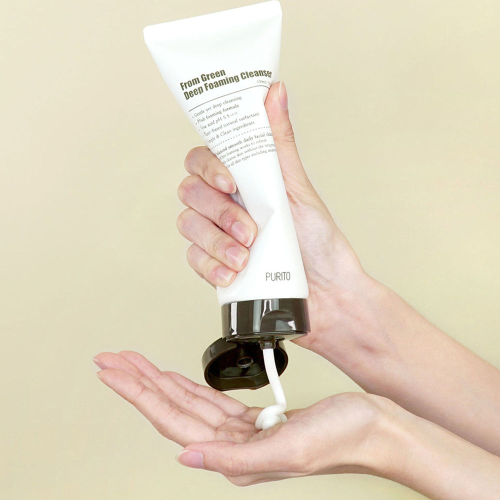 From Green Deep Foaming Cleanser 150ml