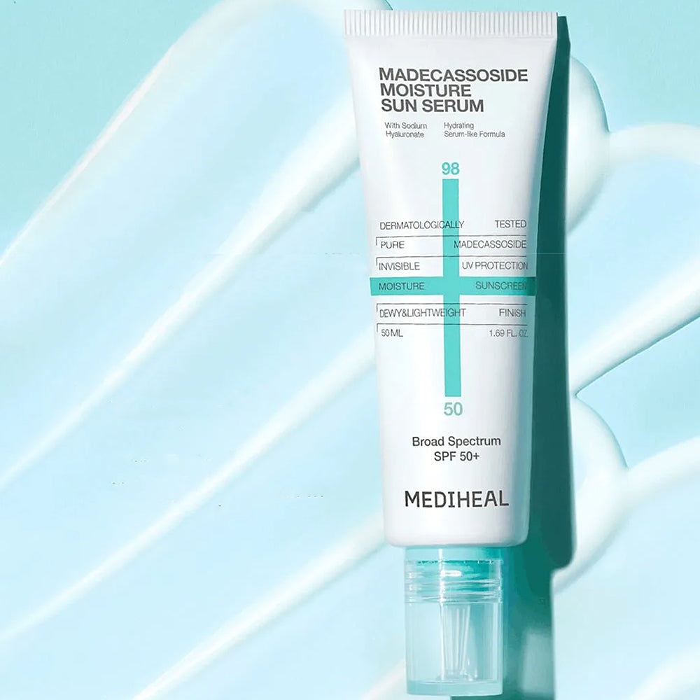 Madecassoside Moisture Sun Serum Broad Spectrum SPF50+