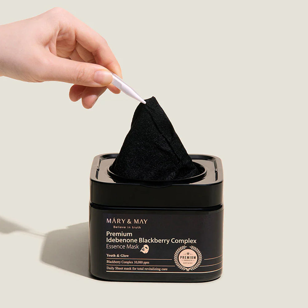Premium Idebenone Blackberry Complex Essence Mask 20ea