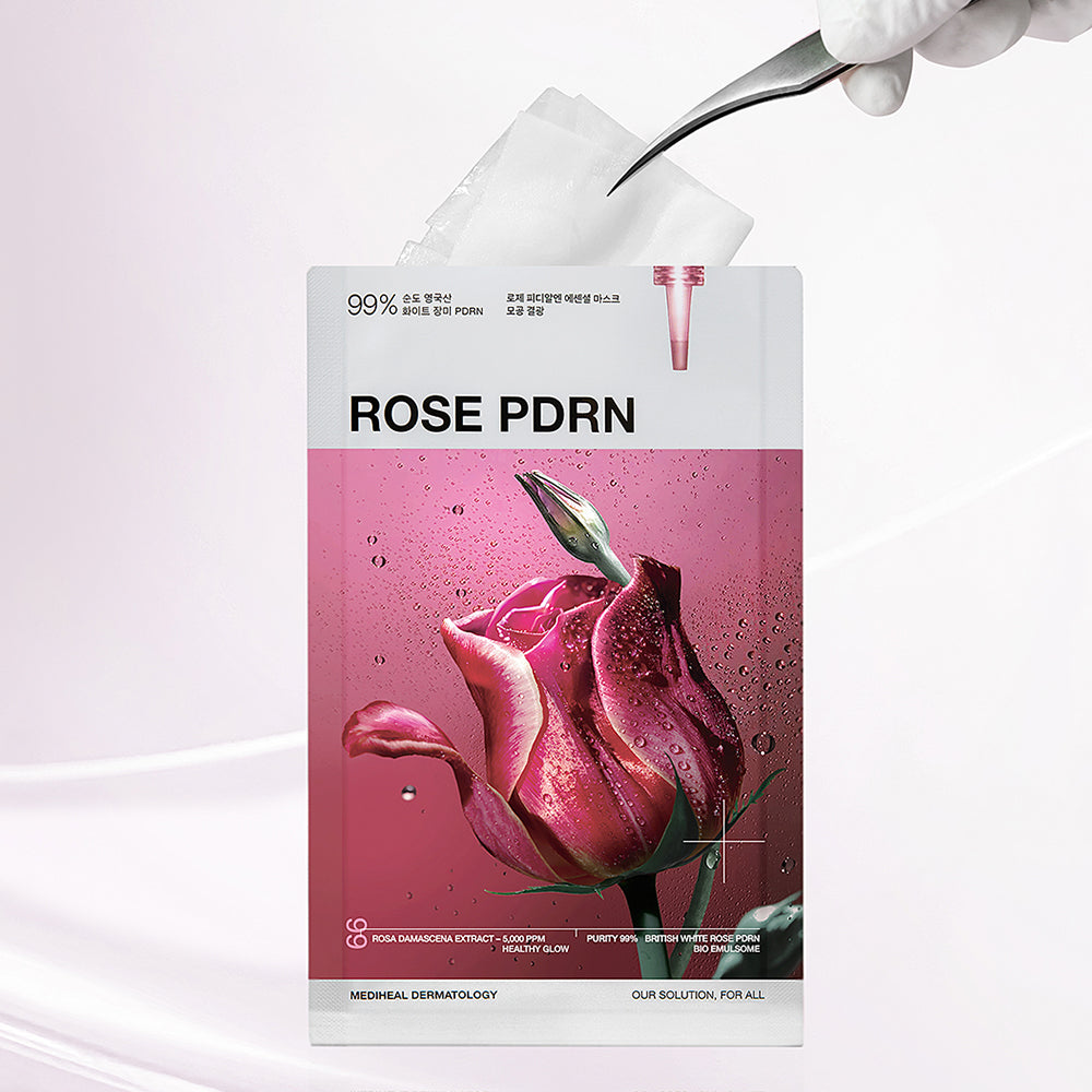 Rose PDRN Essential Mask Healthy Glow