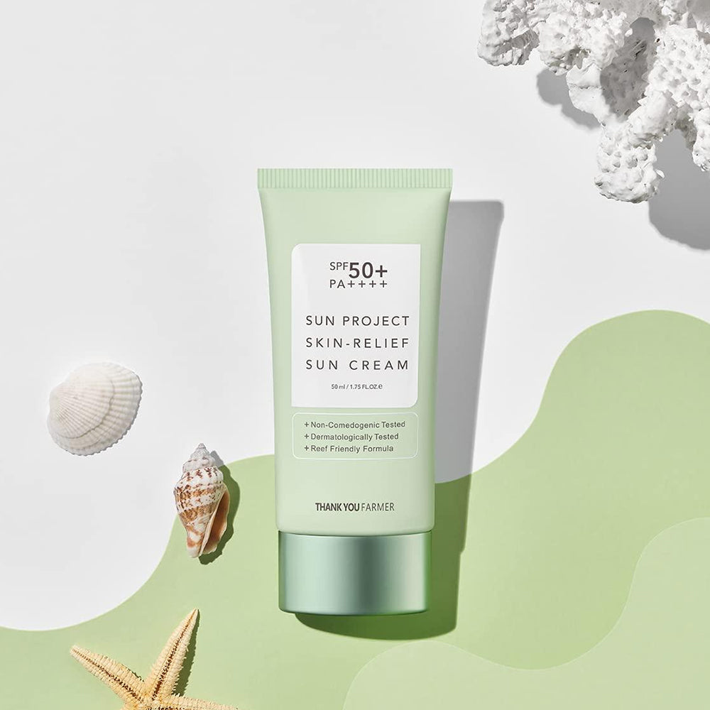 Sun Project Skin Relief Sun Cream SPF 50+ PA++++ 50ml