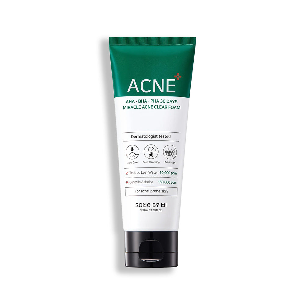 AHA BHA PHA 30 Days Miracle Acne Clear Foam 100ml