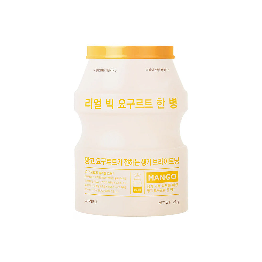 Real Big Yogurt One Bottle Sheet Mask