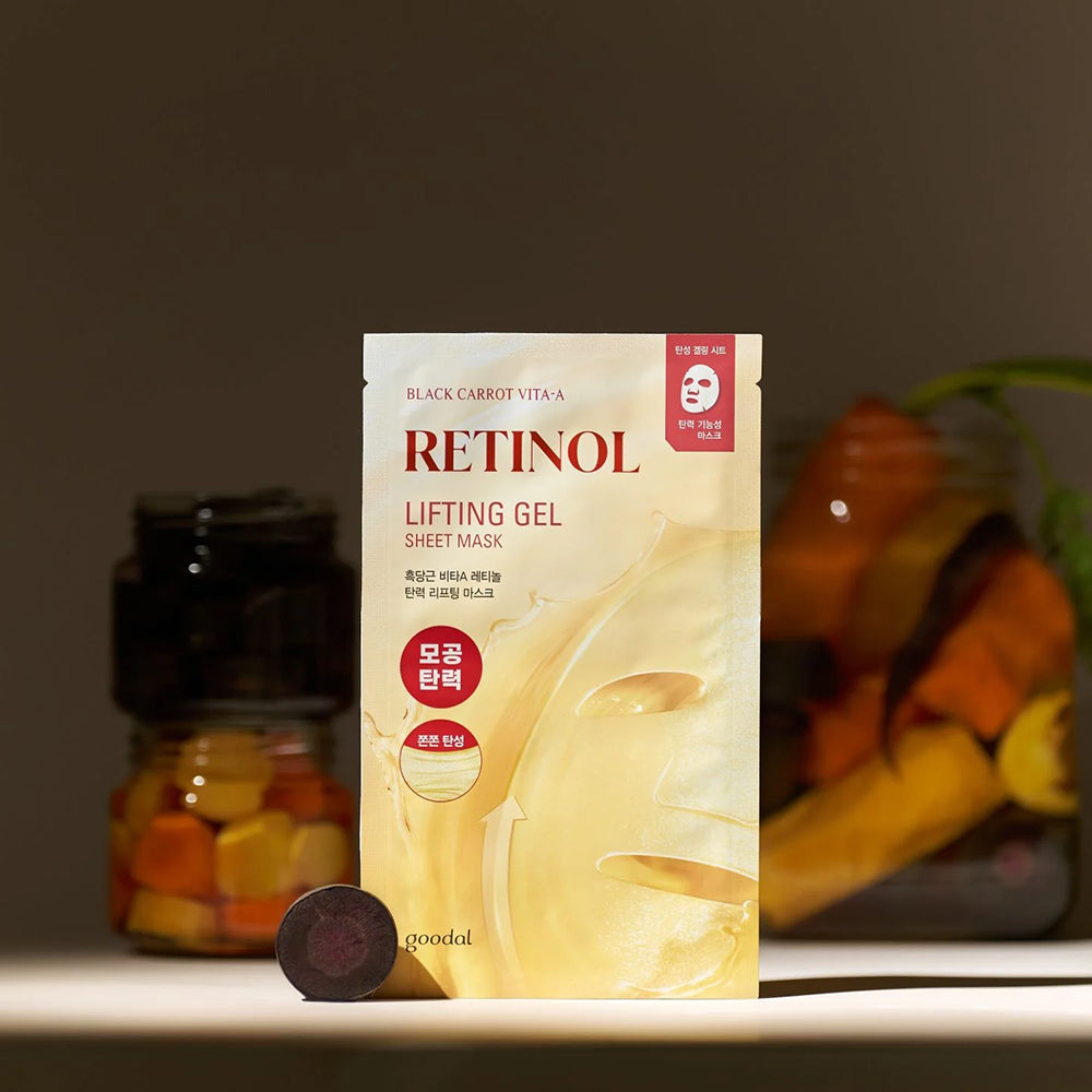 Black Carrot Vita-A Retinol Lifting Gel Sheet Mask