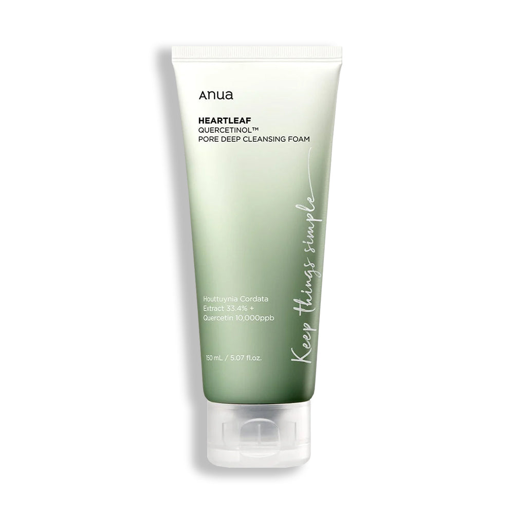 ANUA Heartleaf Quercetinol Pore Deep Cleansing Foam | Korean Skincare ...