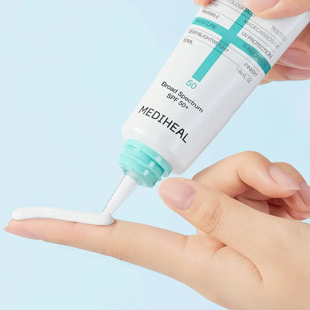Madecassoside Moisture Sun Serum Broad Spectrum SPF50+