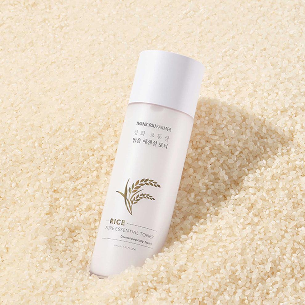 Thank You Farmer Rice Pure Essential Toner - Korean Skincare & Beauty ...