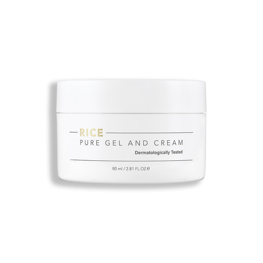 Rice Pure Gel and Cream 80ml