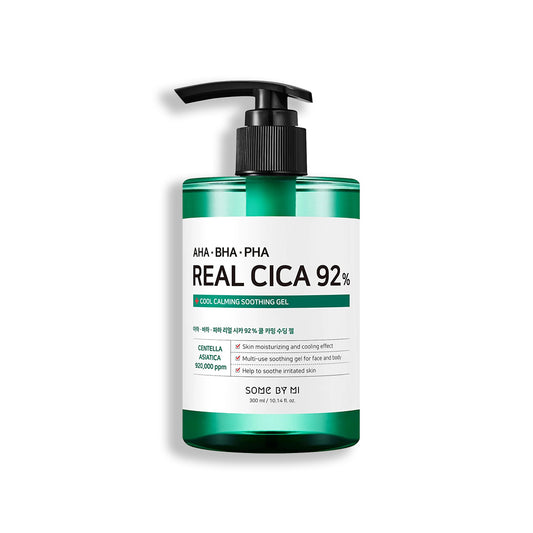 AHA BHA PHA Real Cica 92% Cool Calming Soothing Gel 300ml